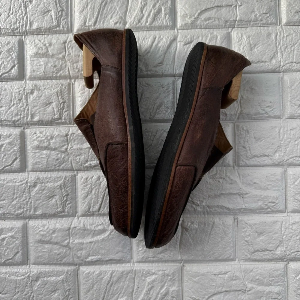 CYDWOQ Charge men’s leather SHOES SIZE SIZE 43